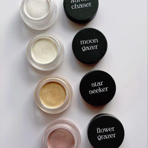 Tallow Illuminizer | Organic Mineral Highlighter | Cream to Powder Eyeshadow | Non-Toxic Natural Shimmer | Clean Herbal Makeup | Sustainable