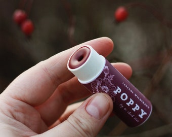 Tallow Lip & Cheek Tint | Rose and Vanilla Infused Balm | Essential Oil Free