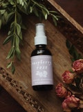 Raspberry Rosewater Hydrosol | Organic Face Toner & Hydrator | After Sun Facial Mist | Hair + Body Spray