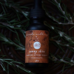 Allergy Tincture | Organic & Wildcrafted | Nettle, Goldenrod, Pearly Everlasting