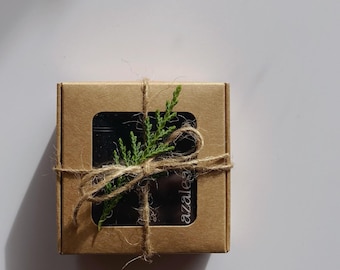 Tallow Lip & Cheek Tint Gift Box | Organic Lipstick 3 Pack | Mineral Makeup Set | Clean Non-Toxic Balm | Gift for Women + Teens
