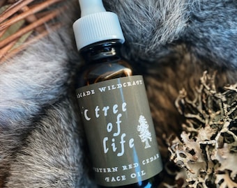 Cedar Cleansing Oil | Sensitive Skin Serum | Organic Natural Moisturizer | Essential Oil Free | Evergreen Cleanser | Herbal Infused Face Oil
