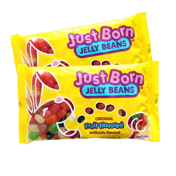 Just Born Jelly Beans Original Fruit Flavor 10 Oz. Bags Etsy