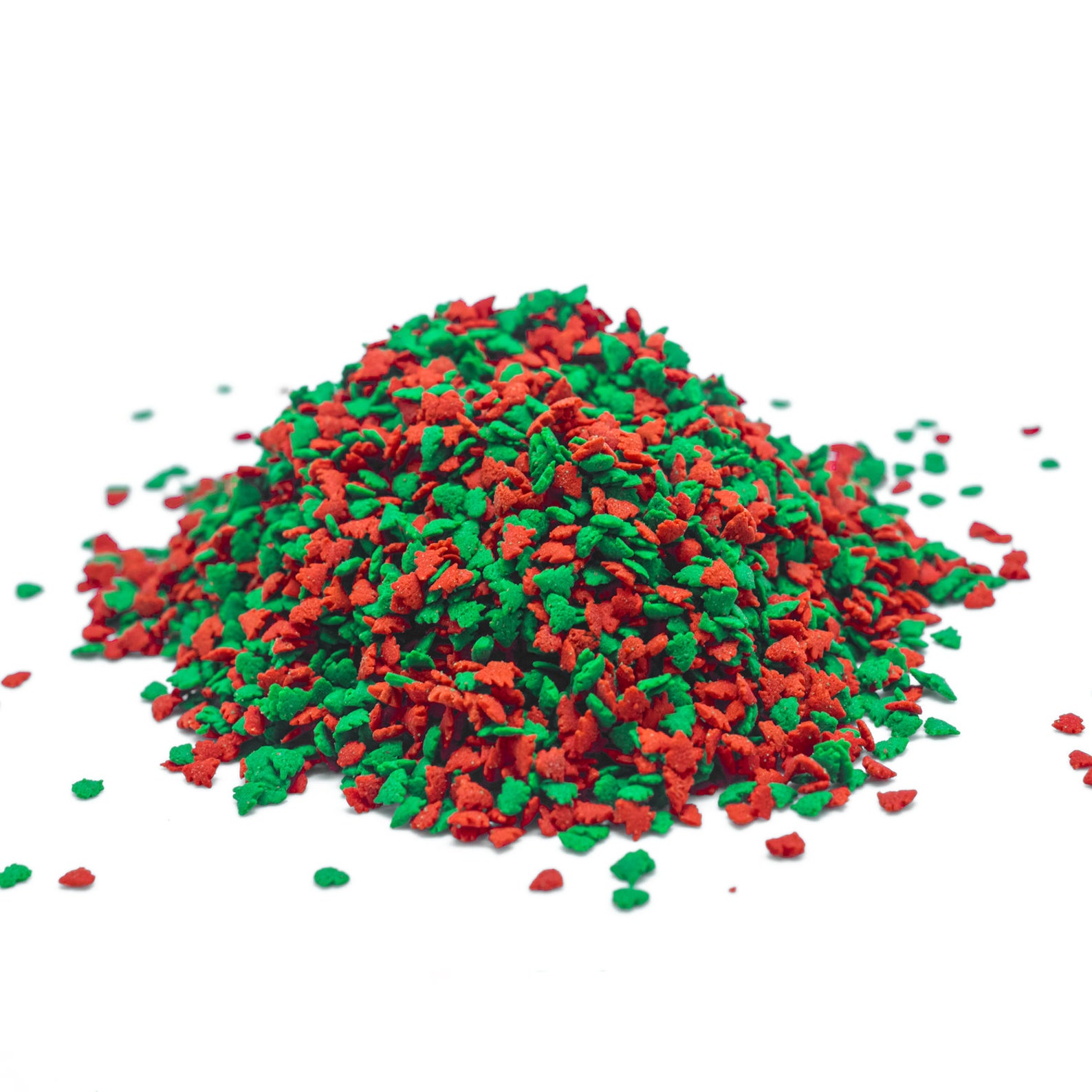 Red and Green Tree Sprinkles Christmastime Themed Sprinkles Etsy