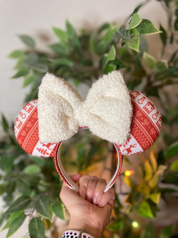 Ugly Christmas Sweater Disney Inspired Ears| Fluffy  display picture 1