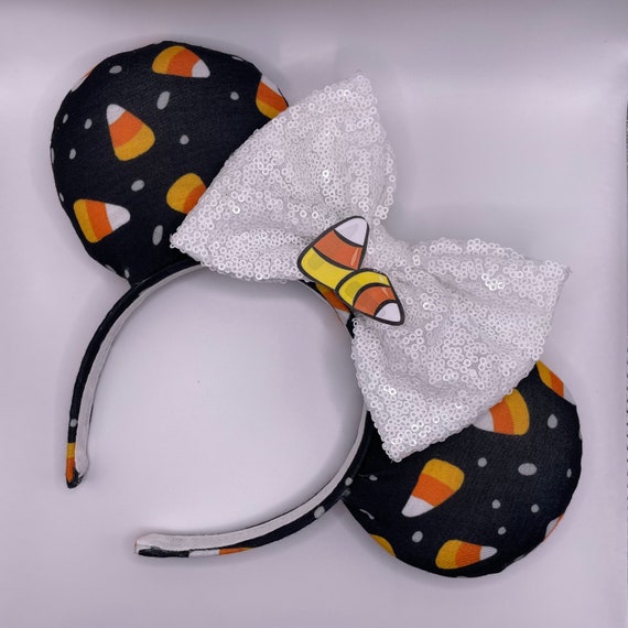 Candy Corn Ears | Halloween Ears | Sequin Bow | Disney  display picture 3