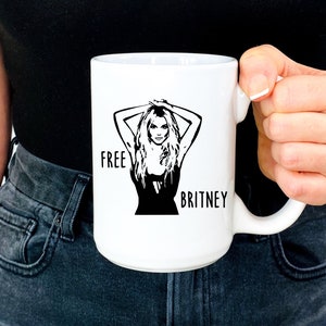 Free Britney, Free Britney Mug, Pop Queen Free Britney Mug, Britney Fan Mug, #freebritney