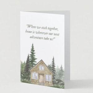 You are Home to Me  Greeting Card