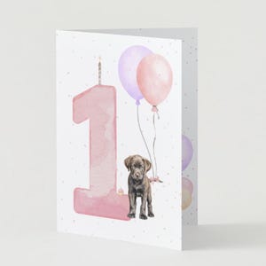1er anniversaire avec un chiot !