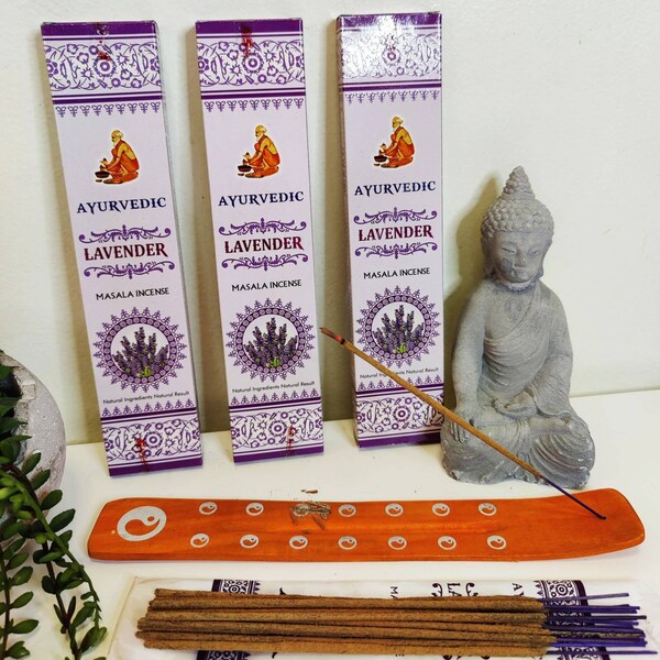 Lavender Incense Etsy