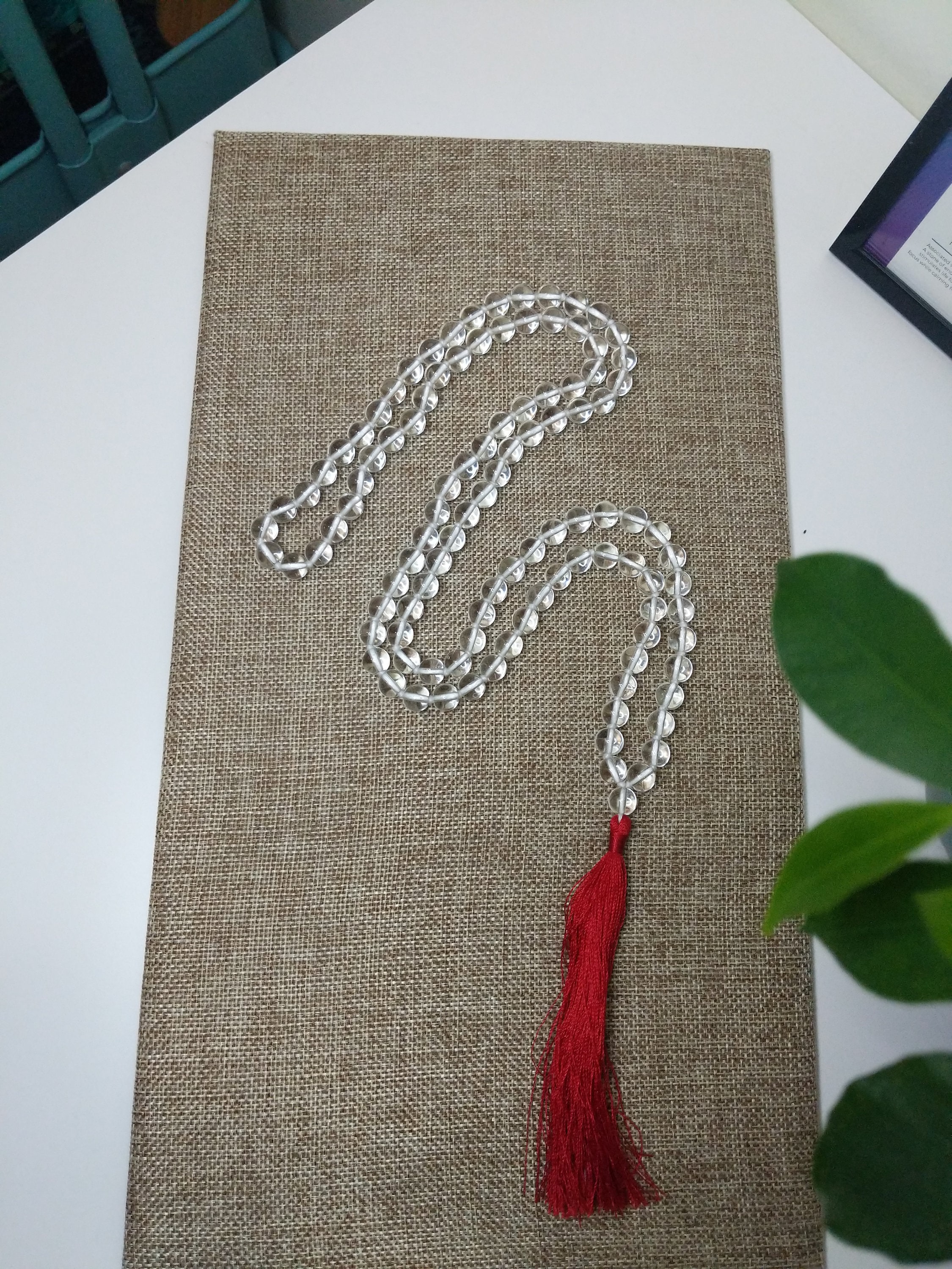 108 Mala Beads Necklace Prayer Beads Meditation Beads Of 8 Etsy