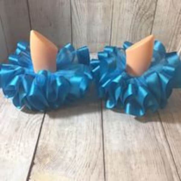 Turquoise Sockless Tutu Anklets