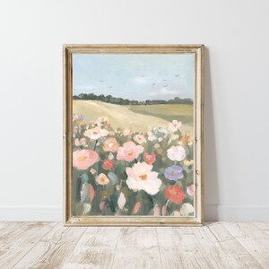 Matthew 6 Floral Bible Verse Print: Vintage Christian Wall Art