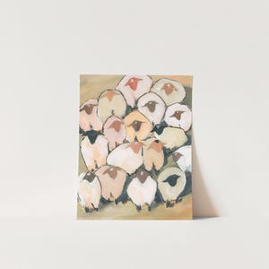 Sheep of God diversity art print