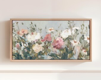 Floral Christian Wall Art: Matthew 6 Verse - Modern Scripture Decor