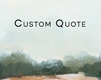 Custom Bible Verse on Christian Landscape Art (Personalized Quote) - Custom Request Fee