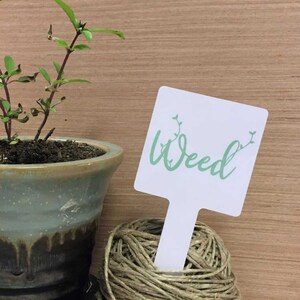 Customizable Garden Stake