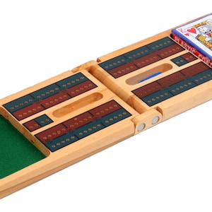 Personalized Wood Cribbage Game