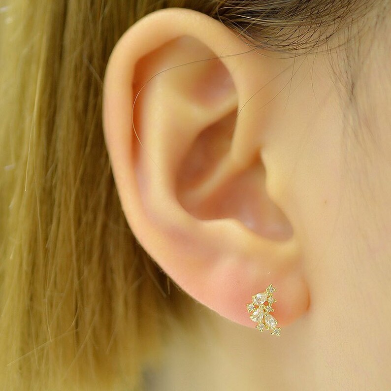 10k gold earrings