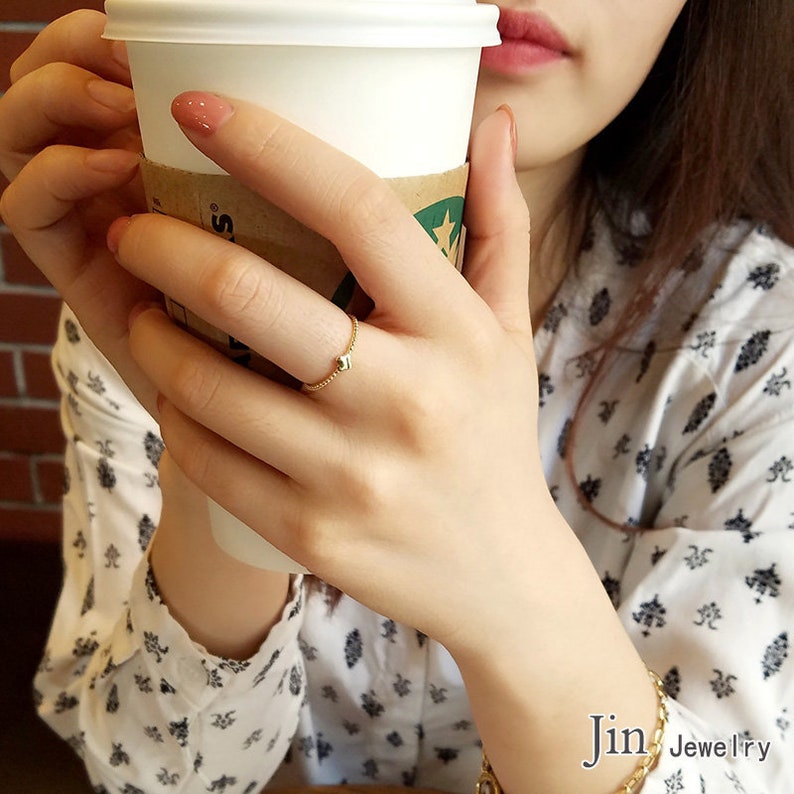 14k gold ring.