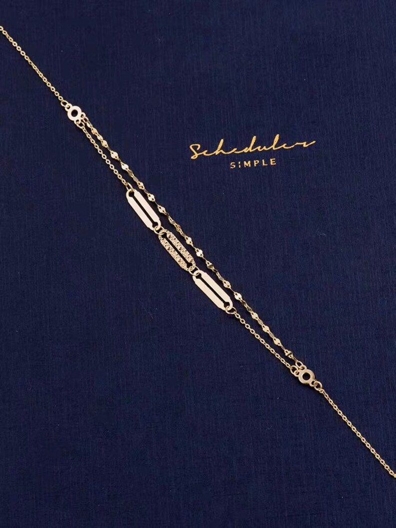 14k gold bracelet.