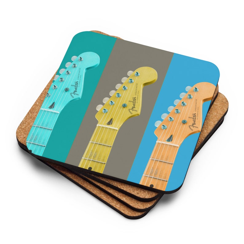 Cork-back Fender Coasters - Etsy