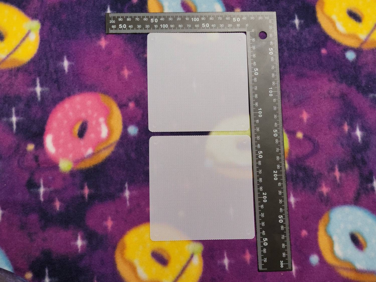 PVC Mesh Fabric for Making See Through Eyes or Hidden Eye Holes in