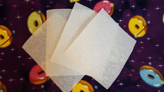 High Vision Buckram Mesh Fabric Remnant Pack for Making See