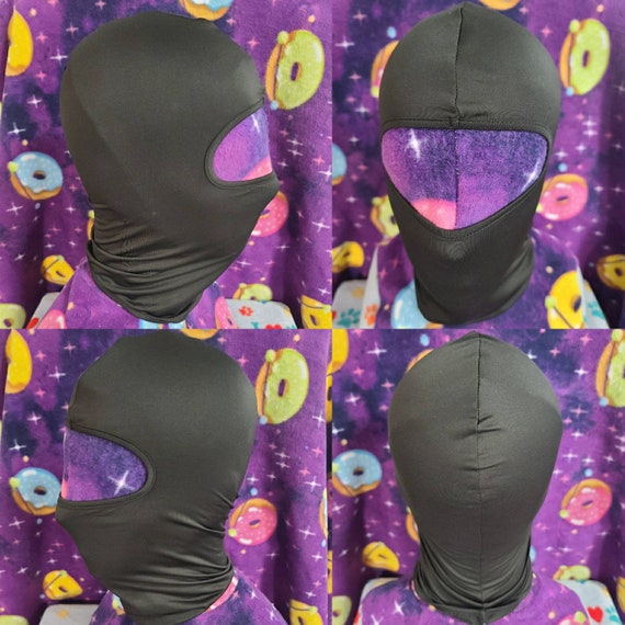 Spandex Balaclava Fursuit Cosplay Costume Head Base Liner Face Cover for Cool Sweat Wicking Convention Wear