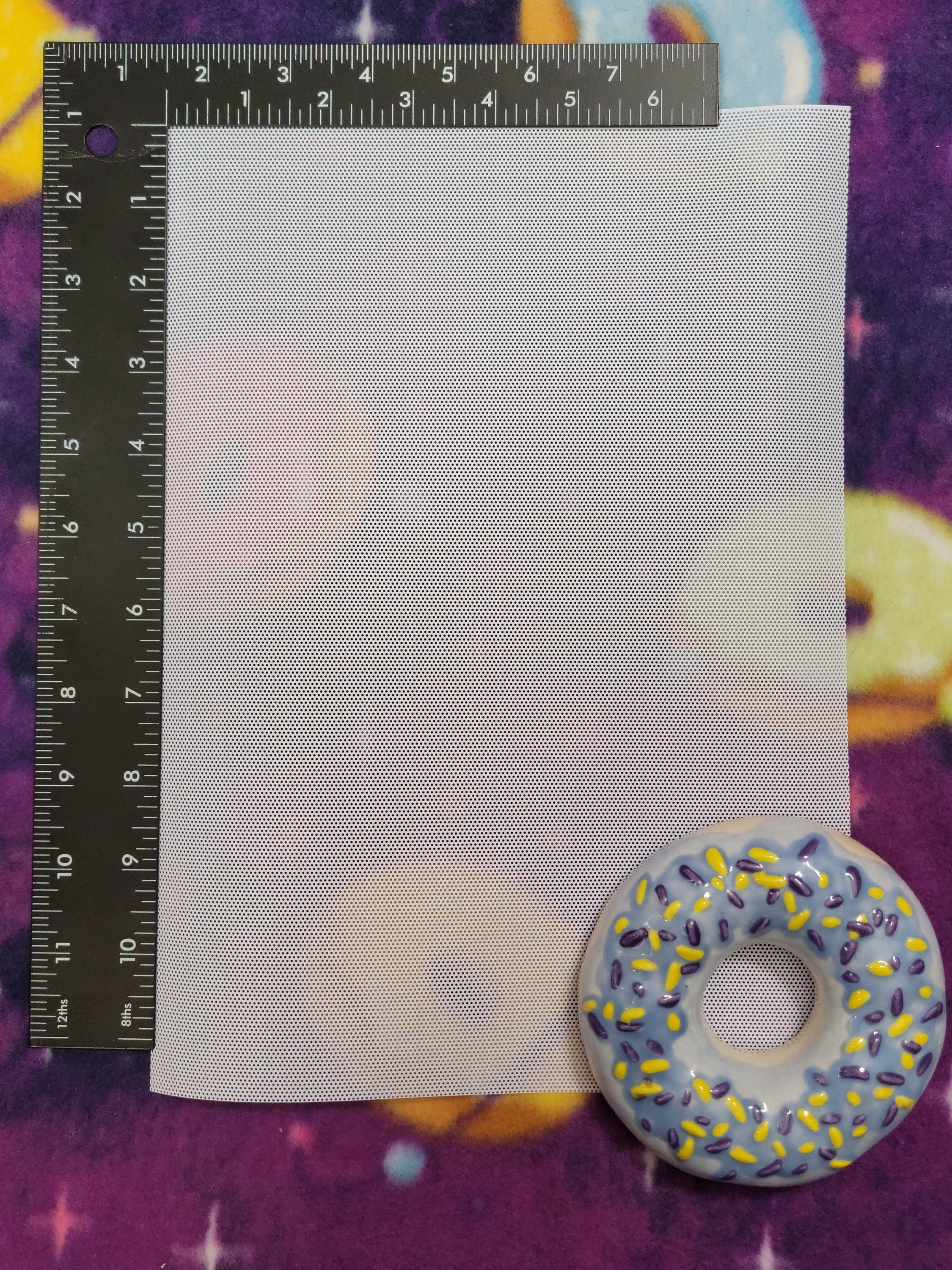 PVC Mesh Fabric for Making See Through Eyes or Hidden Eye Holes in