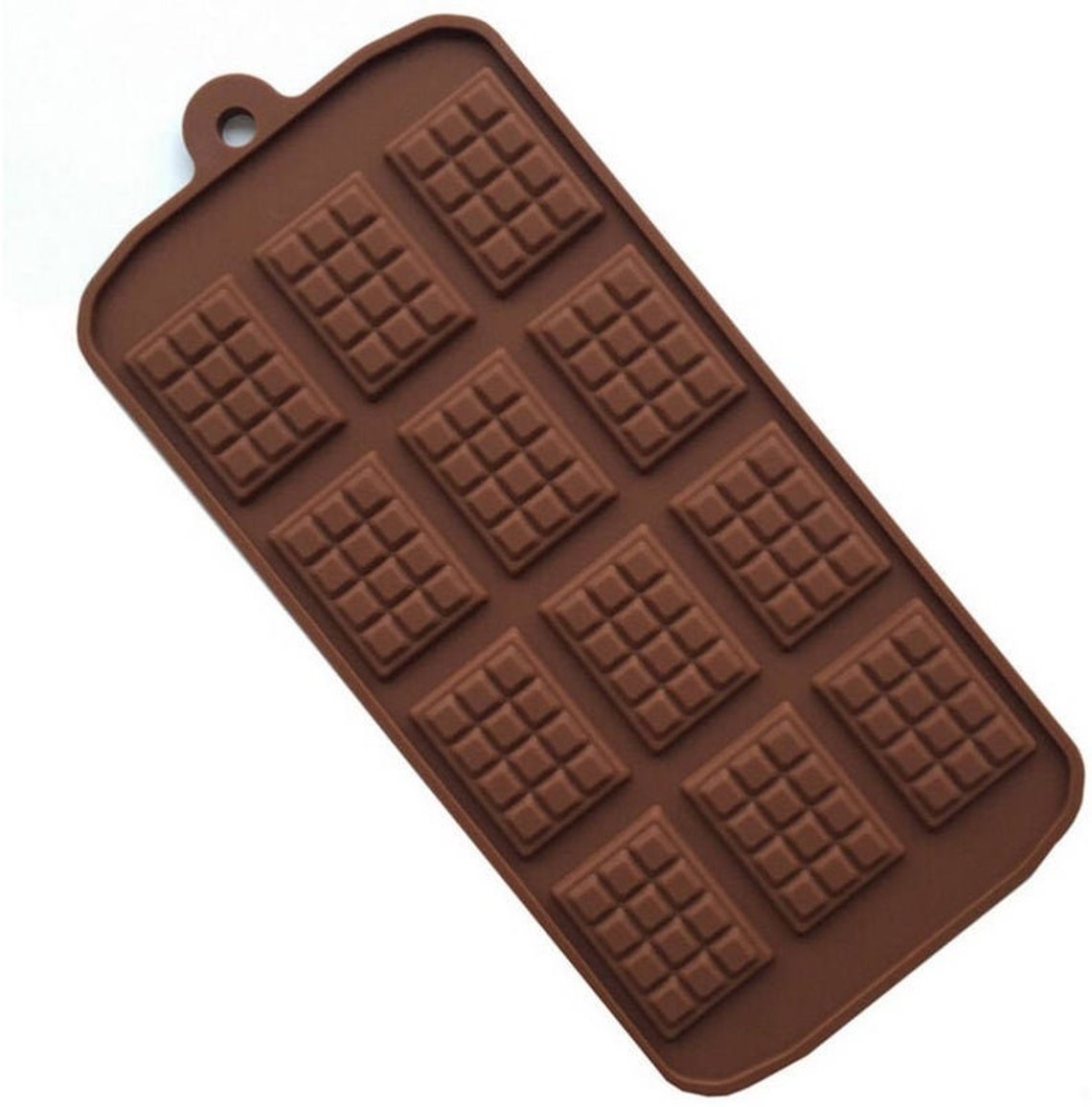 Mini Chocolate Bar Mold Silicone Food Grade 12 Cavity Etsy