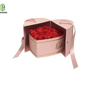 Heart Shape Flower Gift Box #8030 (Flowers NOT Included) More Colors Available