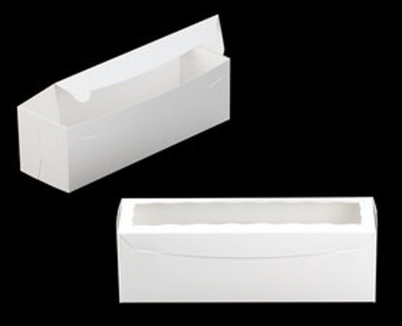 VGOODALL Mini-Bäckereiboxen Mit Fenster – 20 Stück, 10,2 X 10,2 X 6,3 Cm, Weiße Keksboxen Für Cupcakes & Gebäck