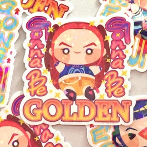 KPOP Demon Hunters Stickers Huntrix