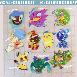 PKMN Holo Stickers