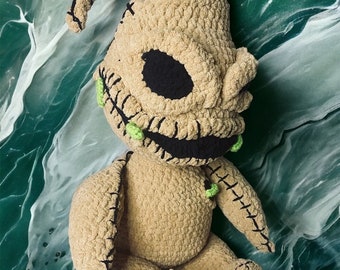 MADE TO ORDER - Jumbo Grubby Bubby Crochet Plushie | tnbc | Spooky Plushie