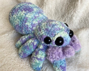 Gehaakte Spider Plushie, schattige Spider Plush - klaar voor verzending