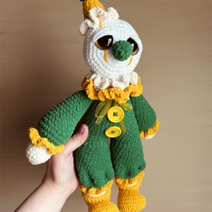 Crochet Clown Doll | Ready to Ship