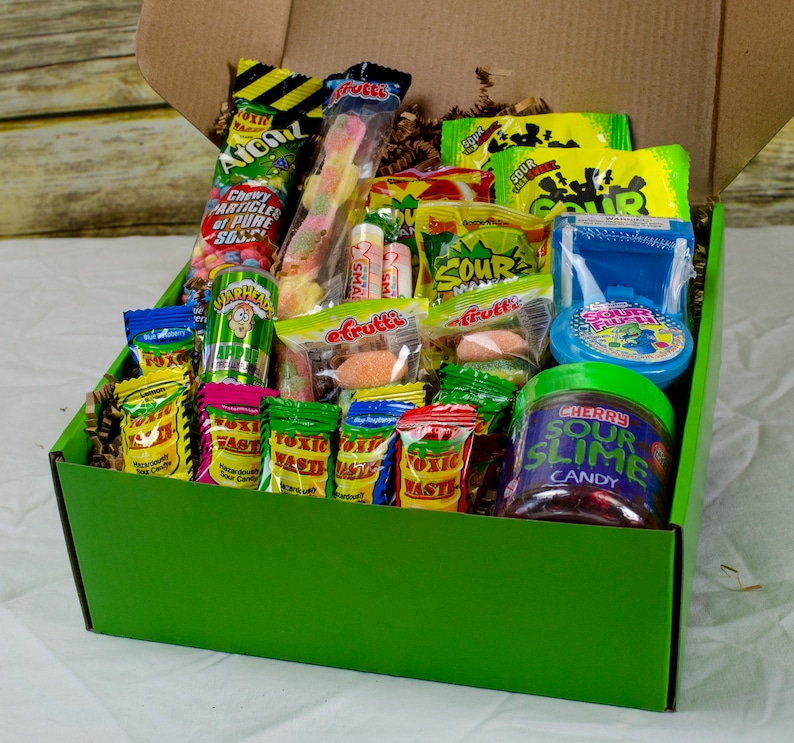 Sour Candy Box Etsy