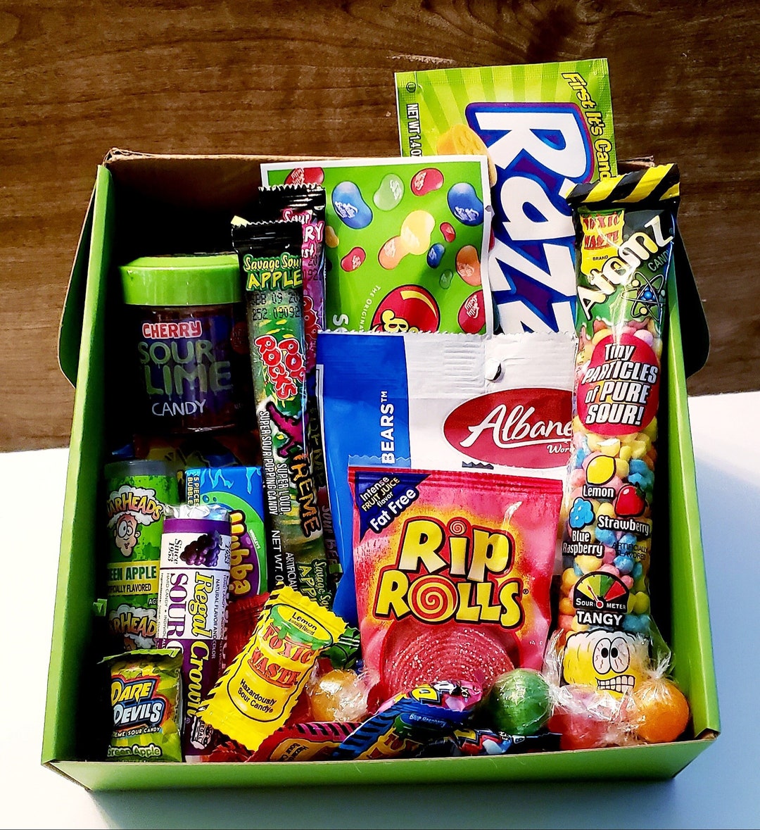 Sour Candy Box Etsy