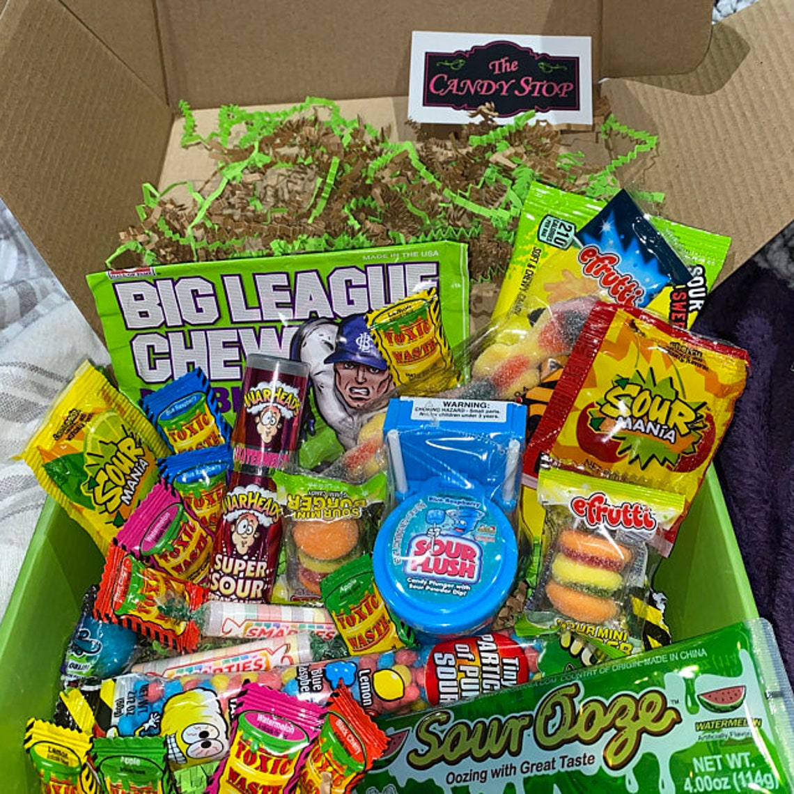 Sour Candy Box Etsy