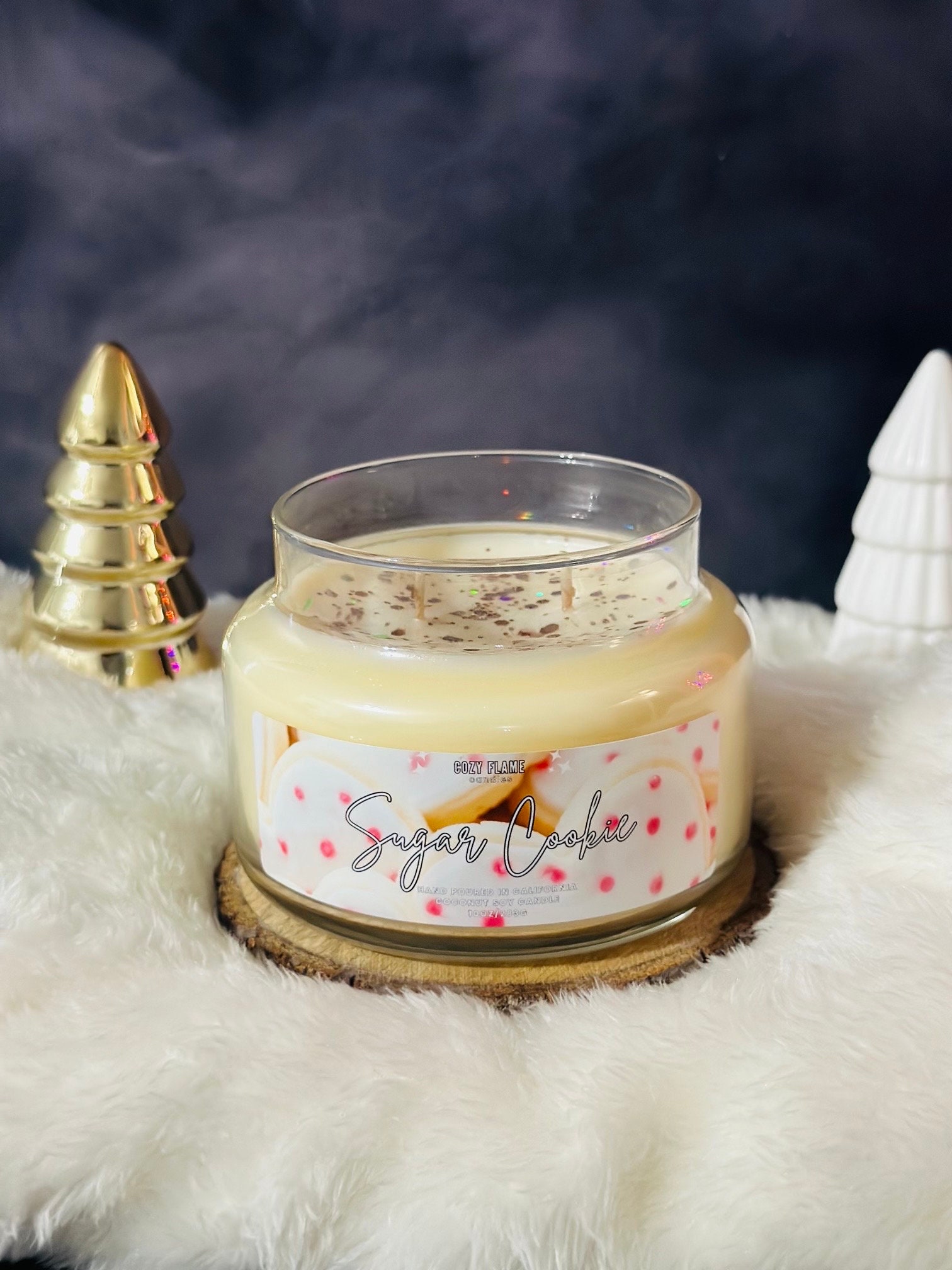 Sugar Cookie Candle Coconut Soy Wax Etsy