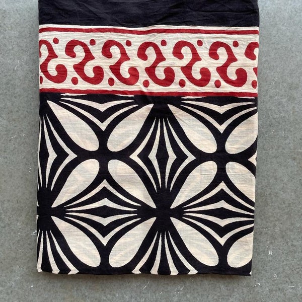 Echarpes imprimées bloc main Paréo indien en coton Paréo de plage décoratif fait main en coton, paréo imprimé