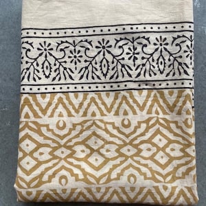 Soft Fabric Scarf, Hand Block Printed Cotton Sarong, Beach Wrap Pareo, Long Scarf, Large Sarong, Cover up, Fashion Shawl Beach Sarong,