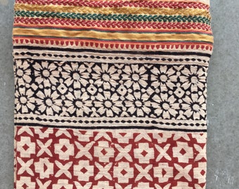 Hand Block Print Cotton Sarong: Jaipur Beach Wrap