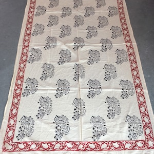 indian block print sarong,indian silk scarf, cotton long scarf, india scarf, block print pareo, cotton dupatta