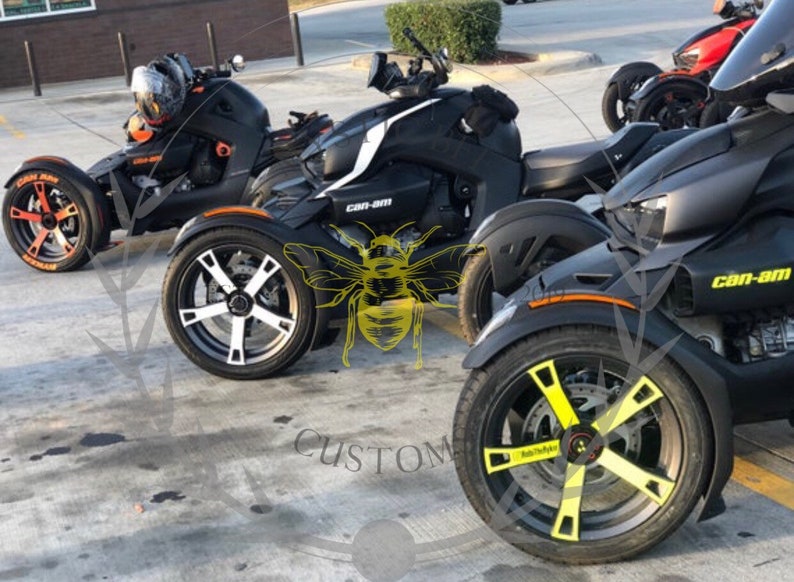 can am ryker wheel accents