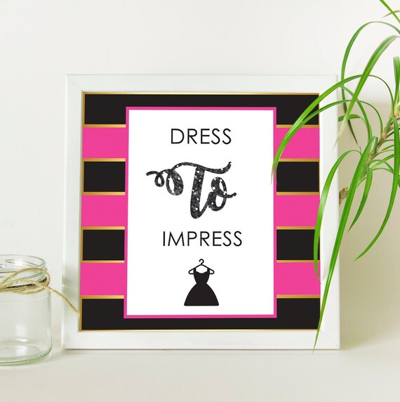 Dress to Impress, Girly Print, Fashion Print, Glam Prints, Printable Art, Pink Black, Glamour Instant Download - Etsy Dress to Impress, Girly Print, Fashion Print, Glam Prints, Printable Art, Pink Black, Glamour Instant Download - Etsy