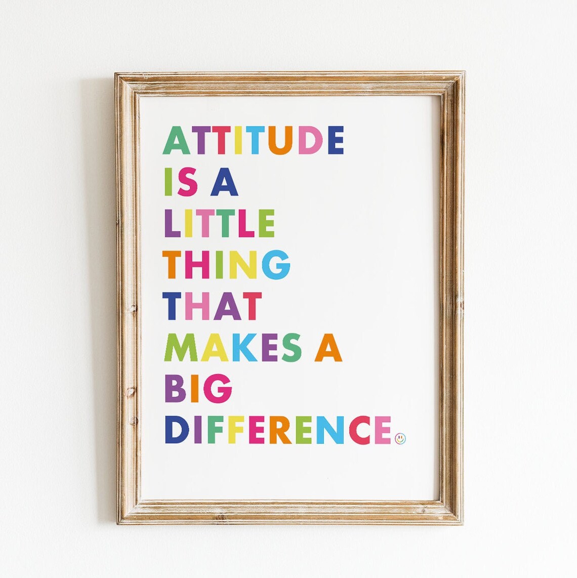 Motivational Wall Decor Colorful Quote Inspirational Wall Etsy