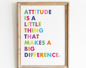 Motivational Wall Decor, Colorful Quote, Inspirational Wall Quote, Printable Wall Art, Inspirational Quote,